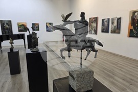 Плевен - изложба - Убавка Тончев - Константин Симеонов - Костика