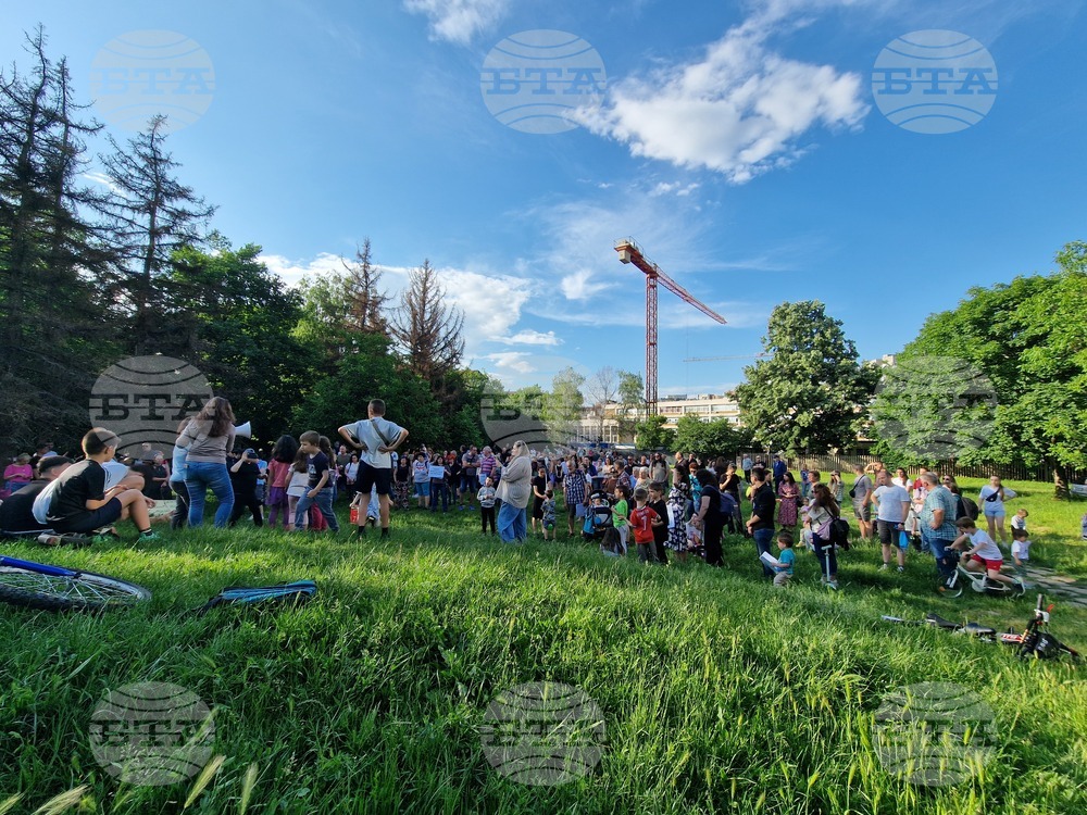 София - квартал „Красно село“ - протест