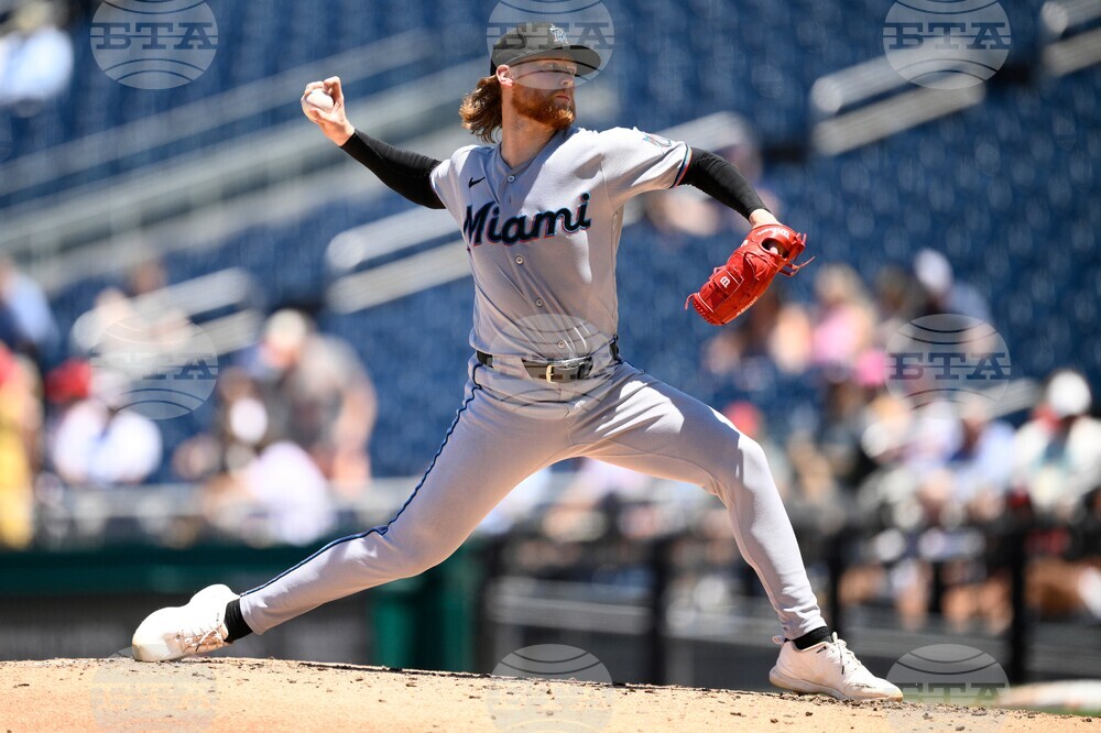 Marlins Nationals Baseball
