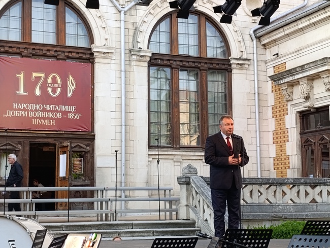 Шумен отбеляза с тържествен концерт 170-годишнината на първото читалище в града