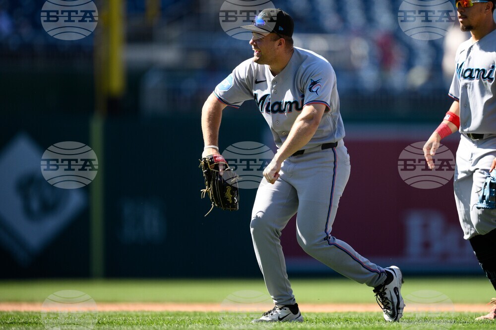 Marlins Nationals Baseball