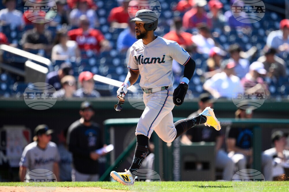 Marlins Nationals Baseball