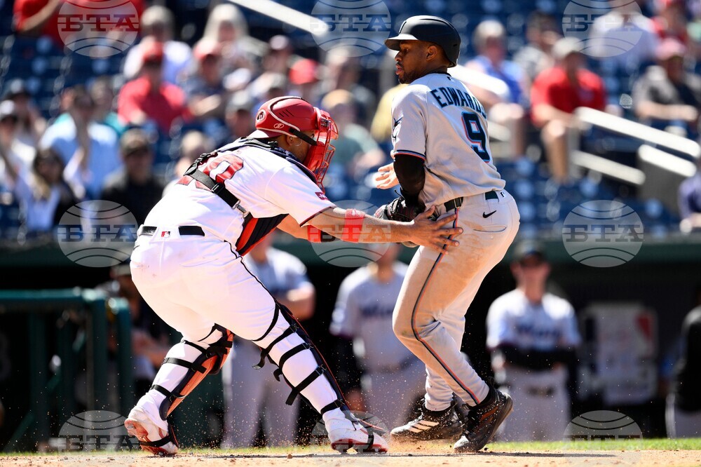 Marlins Nationals Baseball