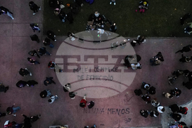APTOPIX Argentina Not One Less Protest