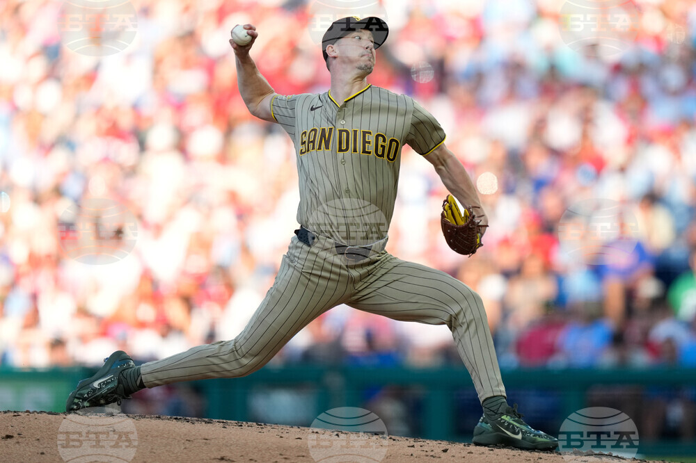 Padres Phillies Baseball