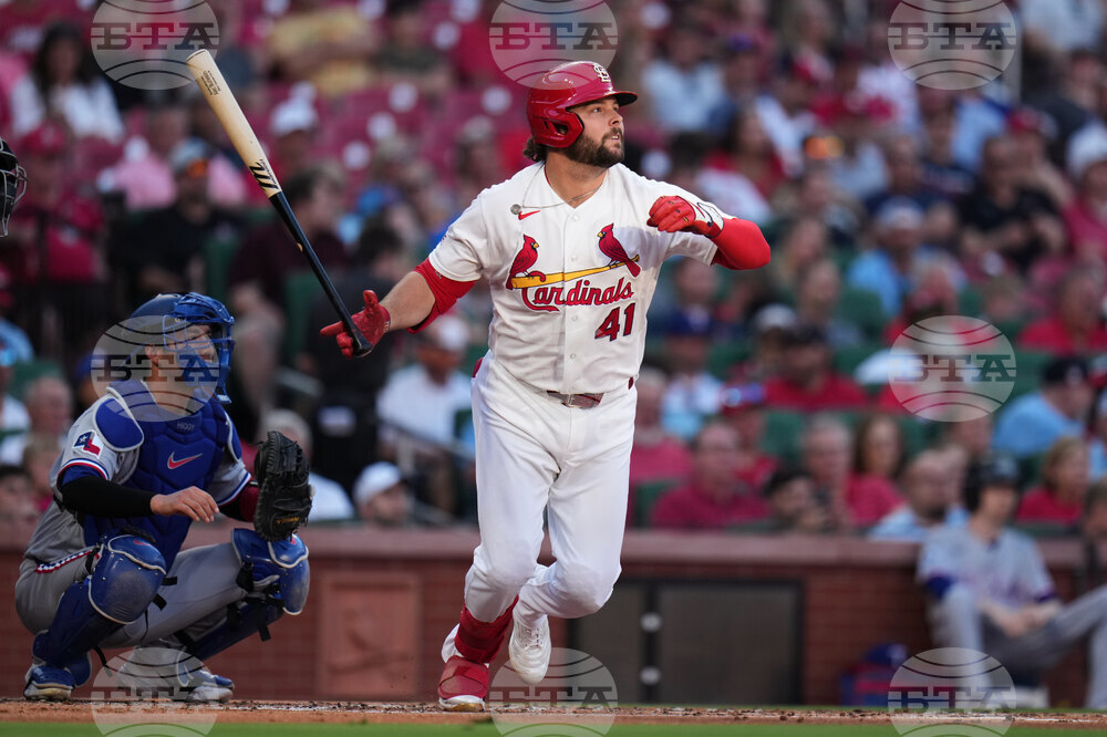 Rangers Cardinals Baseball