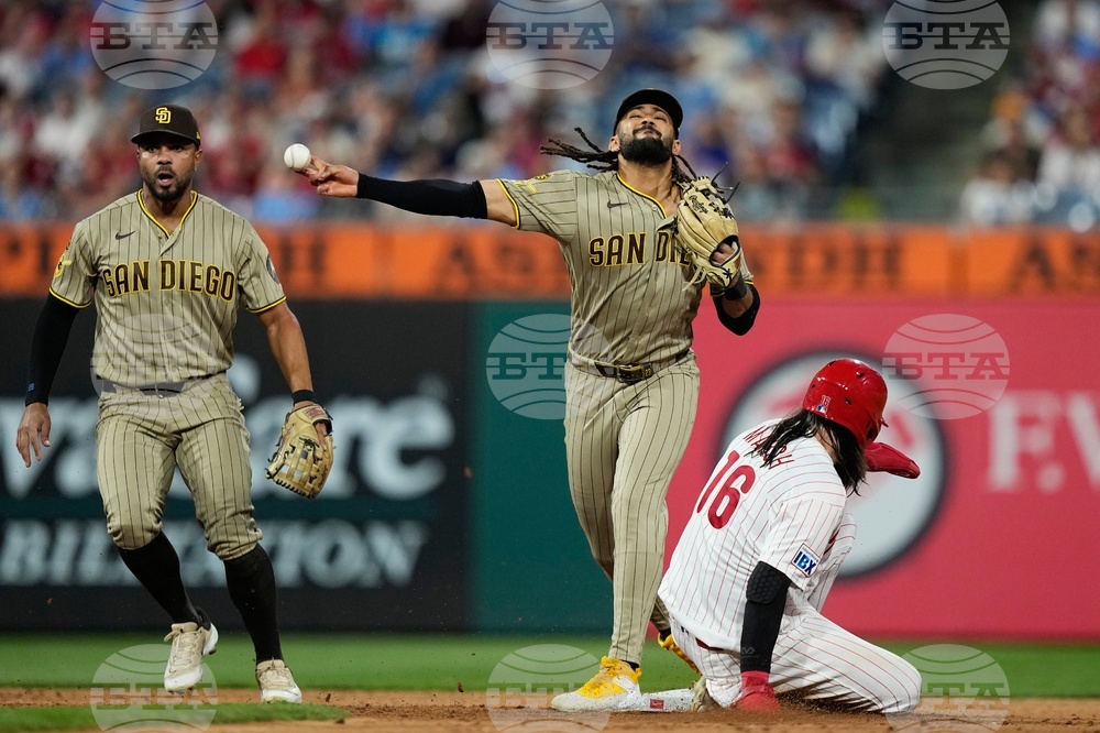 Padres Phillies Baseball