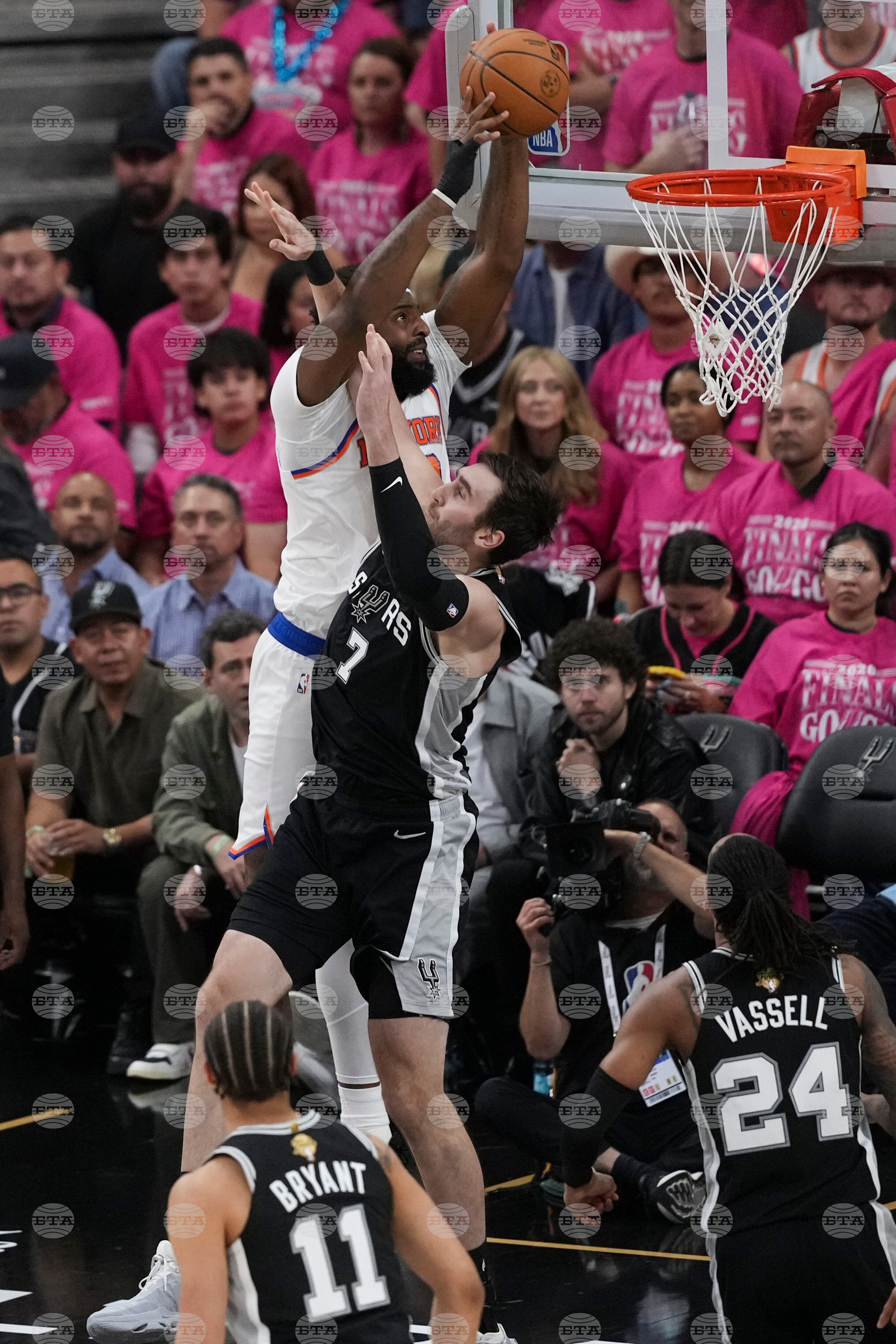 NBA Finals Knicks Spurs Basketball