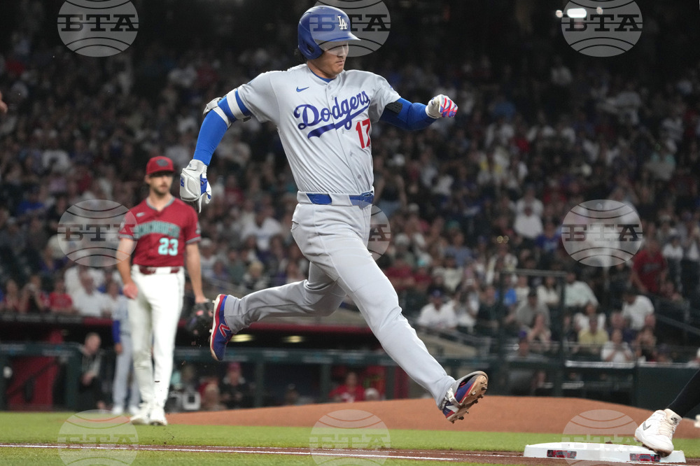 Dodgers Diamondbacks Baseball