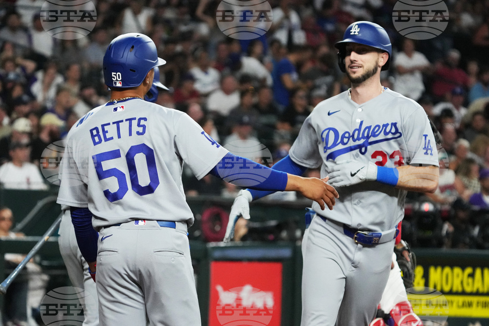 Dodgers Diamondbacks Baseball