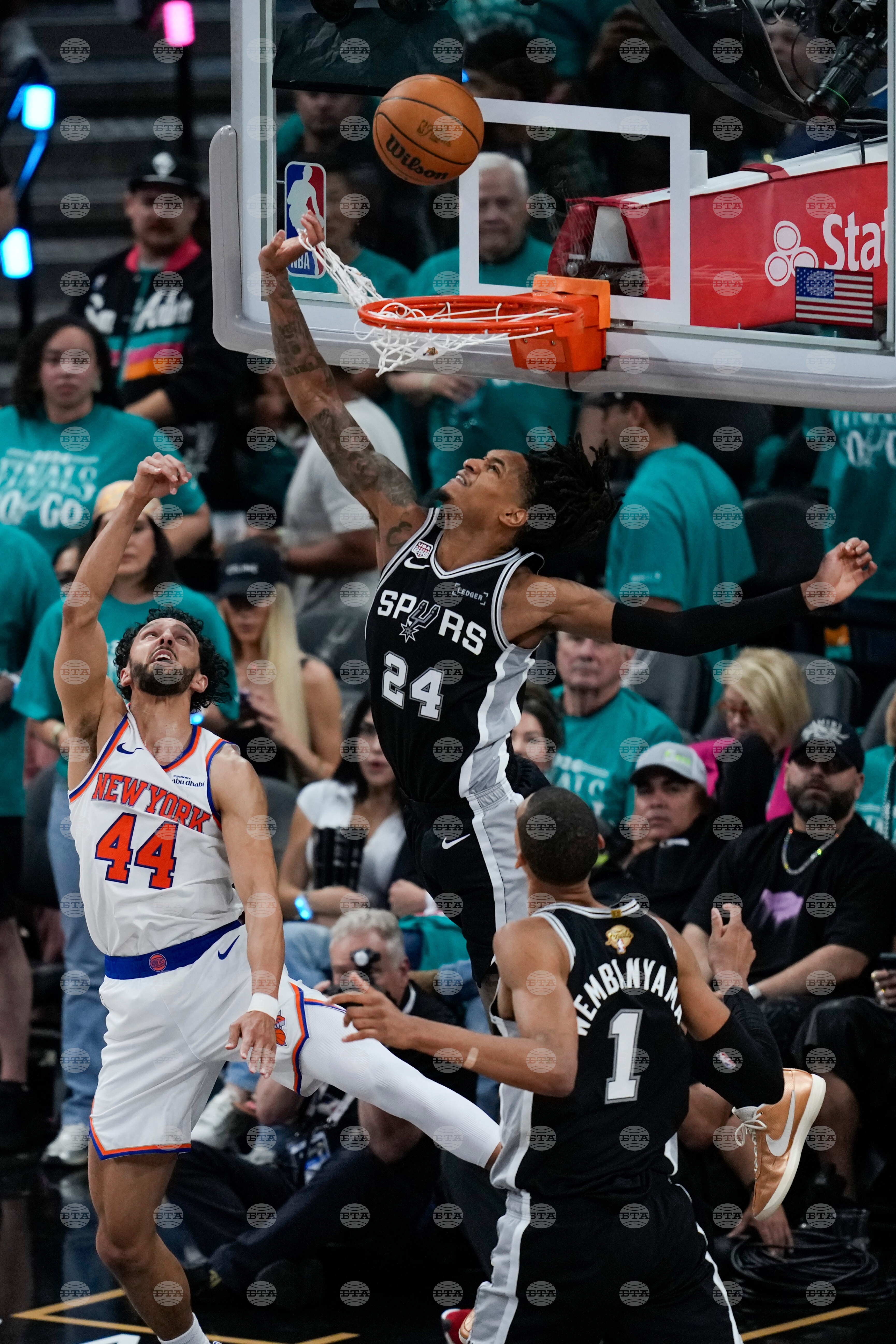 NBA Finals Knicks Spurs Basketball