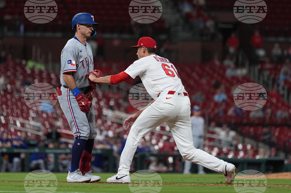 Rangers Cardinals Baseball