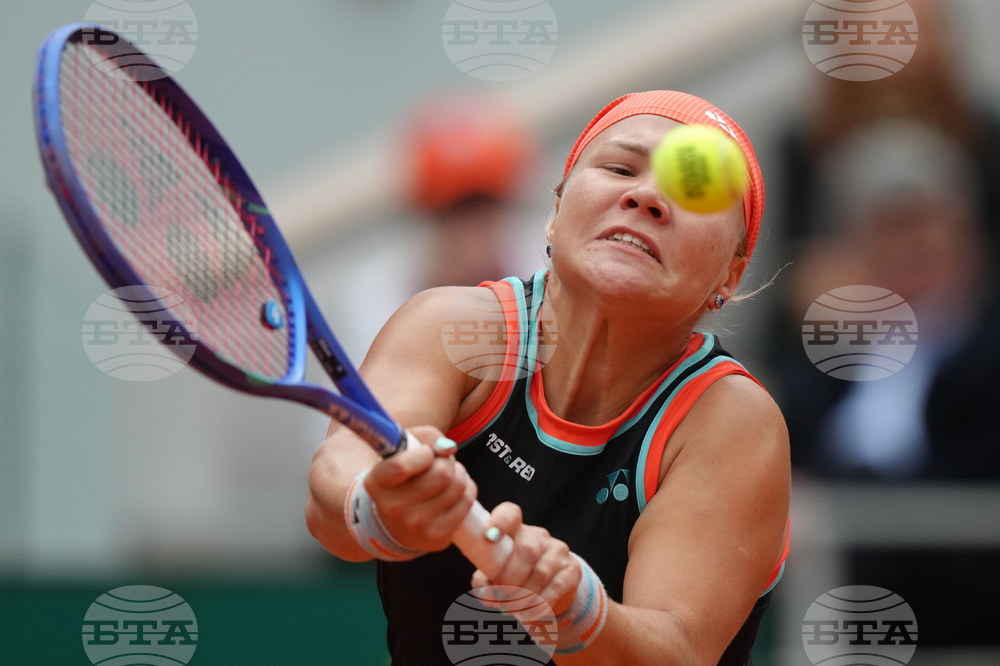APTOPIX French Open Tennis