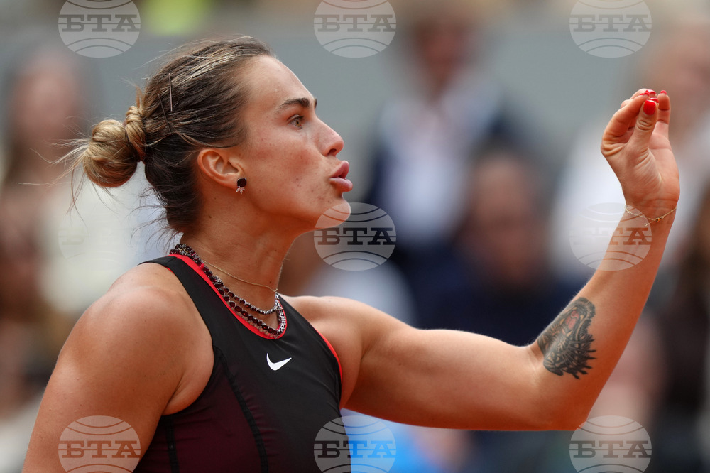 APTOPIX French Open Tennis
