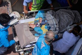 CORRECTION Nepal Everest Sherpa Rescued