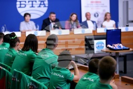 Национален пресклуб на БТА София - пресконференция - Световно първенство в София за спортисти със синдром на Даун
