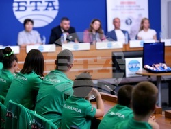 Национален пресклуб на БТА София - пресконференция - Световно първенство в София за спортисти със синдром на Даун