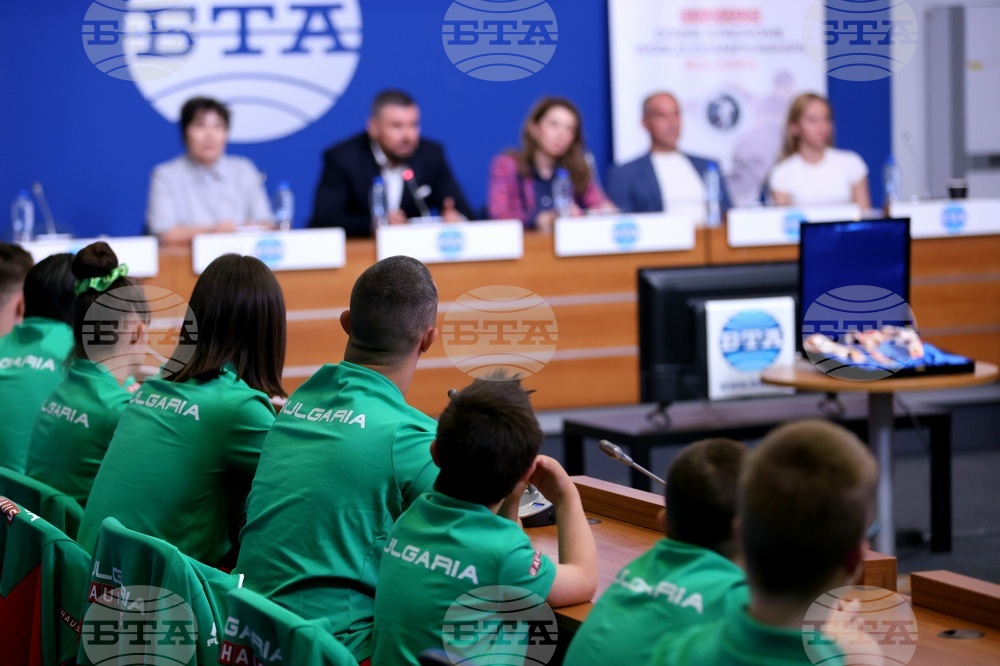 Национален пресклуб на БТА София - пресконференция - Световно първенство в София за спортисти със синдром на Даун