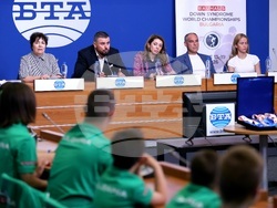 Национален пресклуб на БТА София - пресконференция - Световно първенство в София за спортисти със синдром на Даун