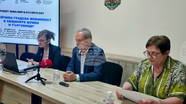 Нова велоалея и съоръжения за безопасност на пешеходците има в Търговище след реализацията на съвместен проект с община Шумен 