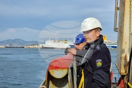 Day 120: Antarctica - RSV 421 Arrives at Piraeus