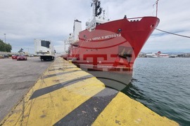Day 120: Antarctica - RSV 421 Arrives at Piraeus