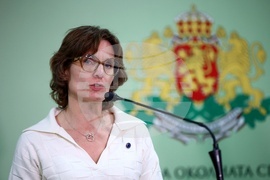 Министерство на околната среда и водите - Росица Карамфилова-Благова - Йесика Русвал - брифинг