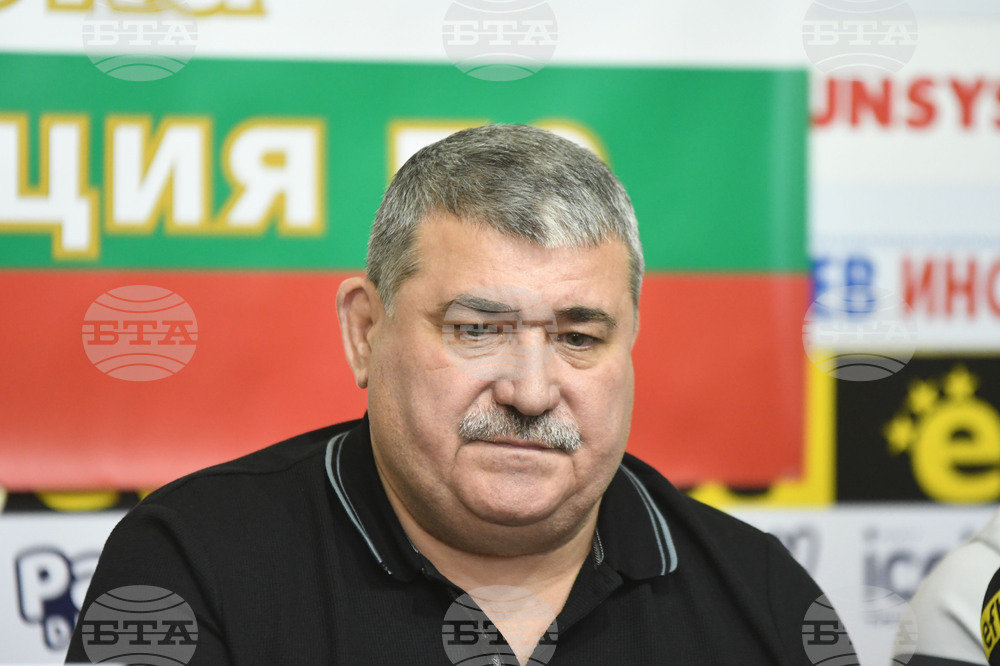 Българска федерация по борба - пресконференция - Валентин Ангелов