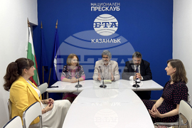 Национален пресклуб на БТА в Казанлък - 160 години от рождението на Пенчо Славейков - дискусия