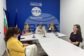 Национален пресклуб на БТА в Казанлък - 160 години от рождението на Пенчо Славейков - дискусия