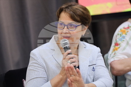 Румъния - Букурещ - „Букфест“ - преводачи - дискусуя