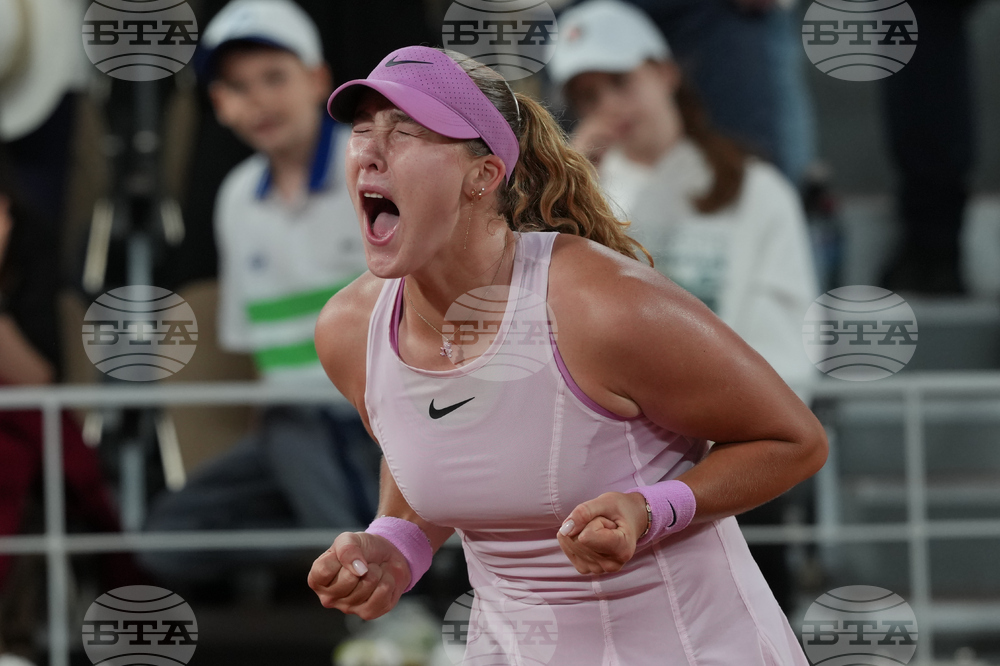 APTOPIX French Open Tennis