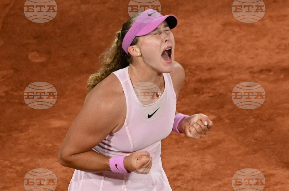 APTOPIX French Open Tennis