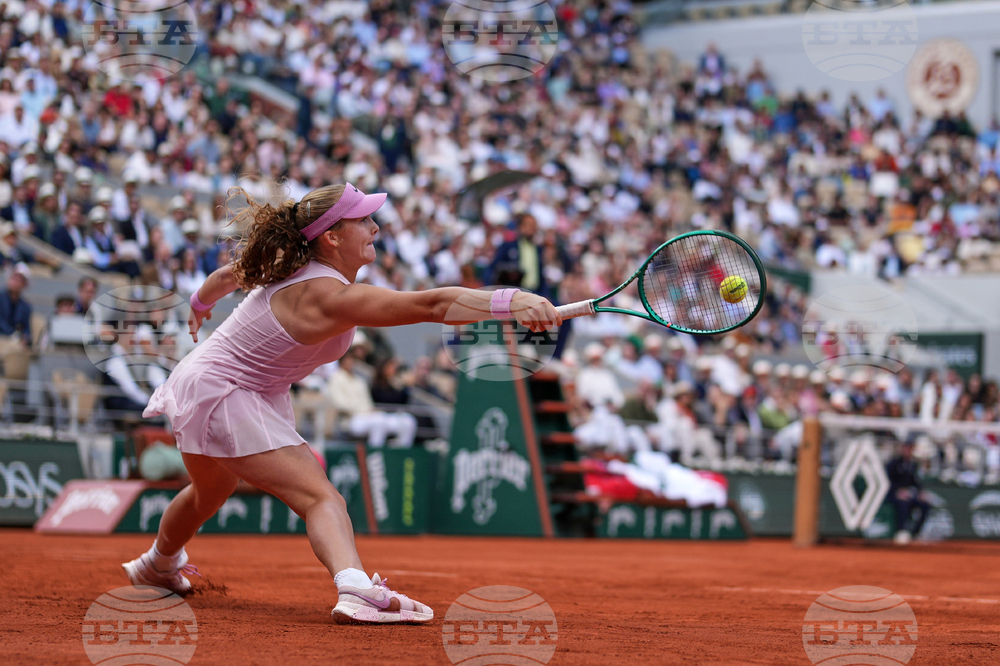 APTOPIX French Open Tennis