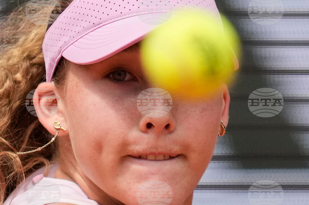 APTOPIX French Open Tennis