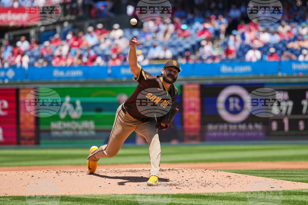 Padres Phillies Baseball