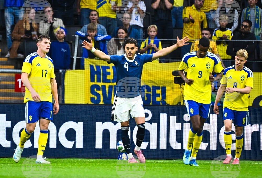 Sweden Greece Soccer