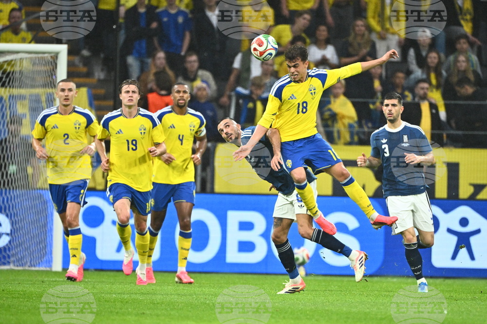 Sweden Greece Soccer