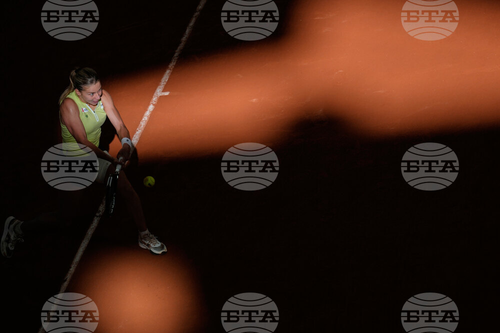 APTOPIX French Open Tennis