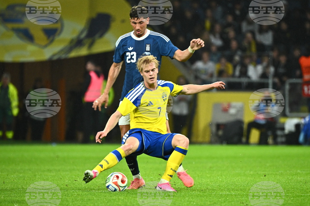 Sweden Greece Soccer