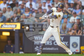 Giants Brewers Baseball