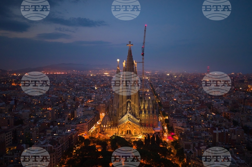 APTOPIX Spain Sagrada Familia