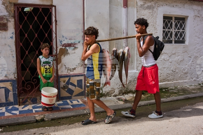 APTOPIX Cuba Daily Life