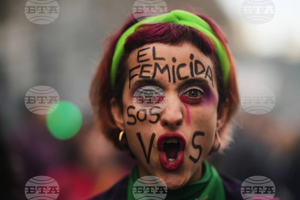 APTOPIX Argentina Not One Less Protest