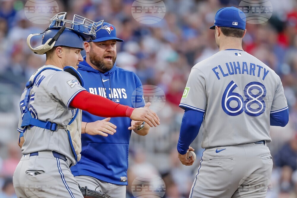 Blue Jays Braves Baseball