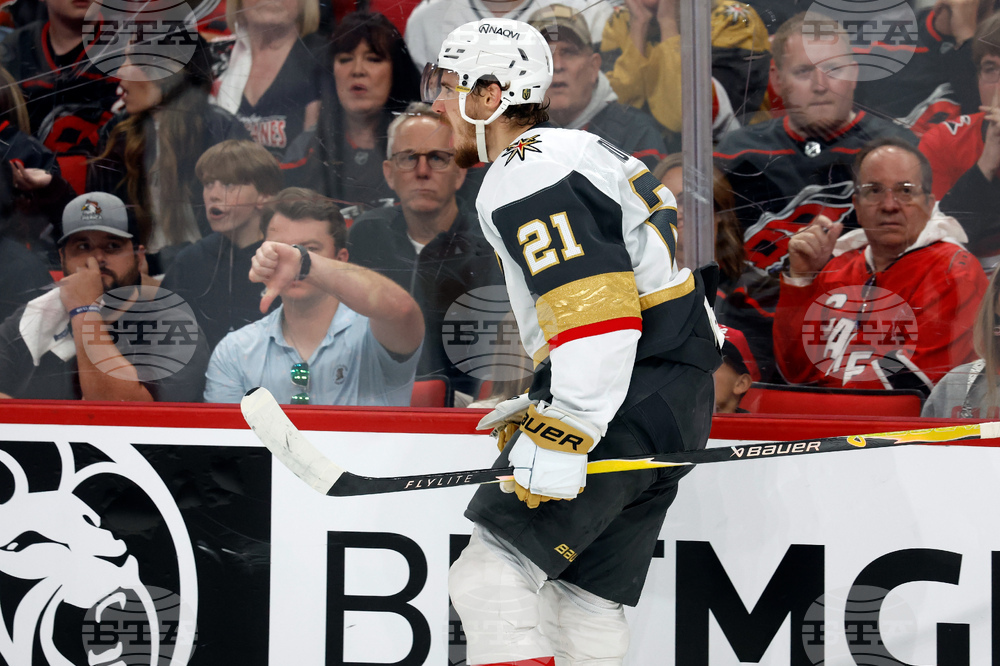 Stanley Cup Golden Knights Hurricanes Hockey