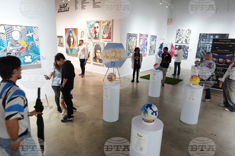 WCup Miami Ball Art Trail