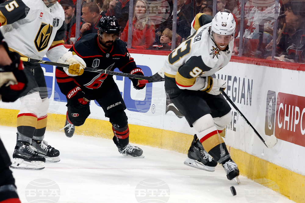 Stanley Cup Golden Knights Hurricanes Hockey