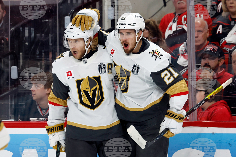 Stanley Cup Golden Knights Hurricanes Hockey