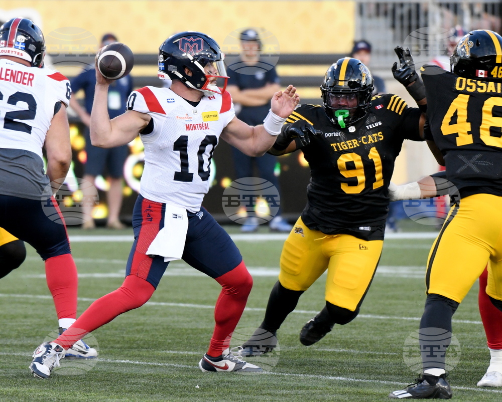Alouettes Tiger Cats Football